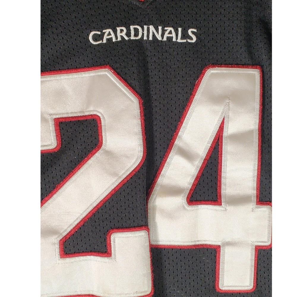 Reebok NFL Arizona Cardinals Adrian Wilson 24 Jersey Mens 52 Onfield Stitched - Picture 10 of 11